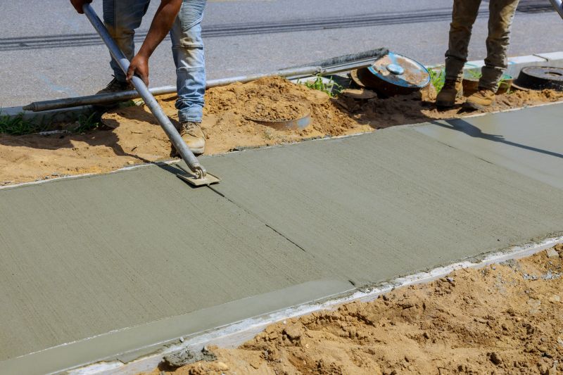 Contact About Walkway Concrete Installation