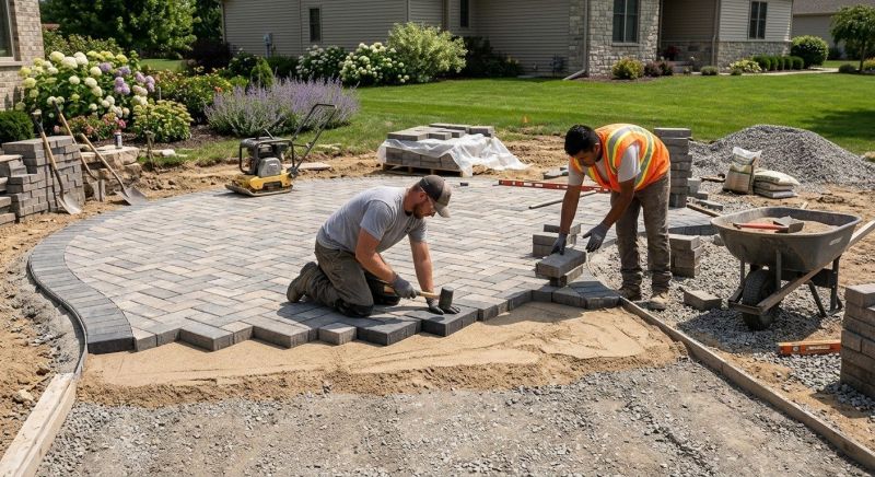 Garden Pavers Installation in Norwalk, CT